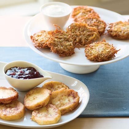 Sweet Potato-Parsnip Latkes