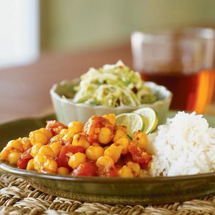 Garbanzo-Tomato Curry