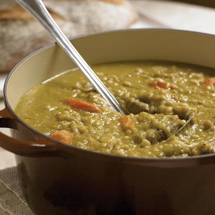 Split Pea, Beef, and Barley Soup