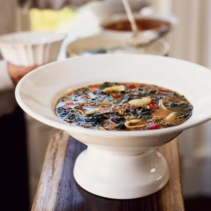Italian Sausage and Pasta Soup Italian Sausage and Pasta Soup