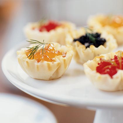 Caviar Tartlets