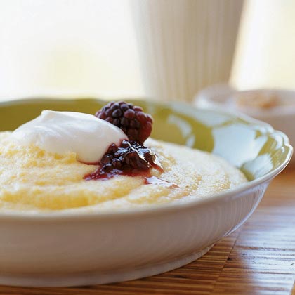 Creamy Breakfast Polenta