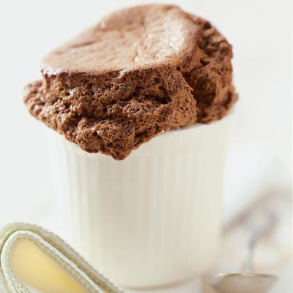 Dark Chocolate Soufflé