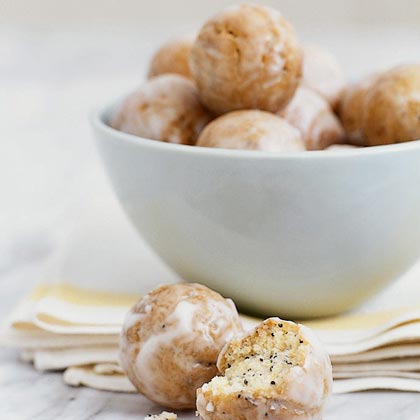 Lemon-Poppy Seed Doughnut Holes