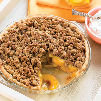 Peach Streusel Pie Peach Streusel Pie