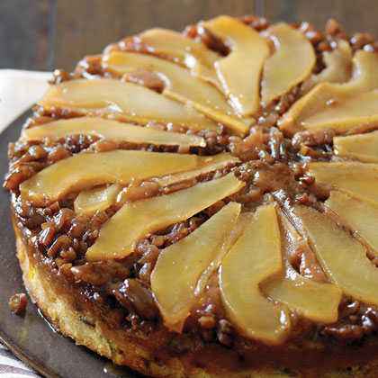 Pear Upside-down Cake