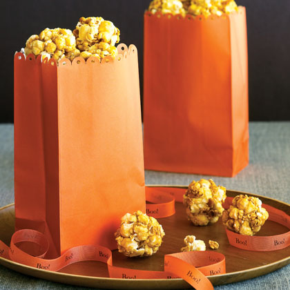 Bite-size Honey Popcorn Balls Bite-size Honey Popcorn Balls