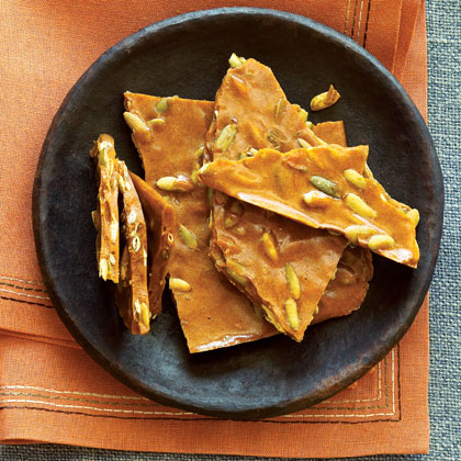 Cinnamon Pumpkin Seed Brittle Cinnamon Pumpkin Seed Brittle