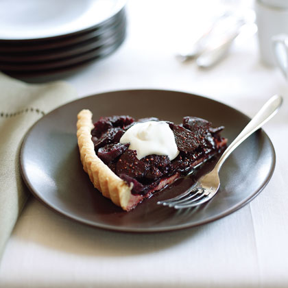 Black Mission Fig Tart