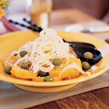 Fennel-Orange Salad with Green Olives