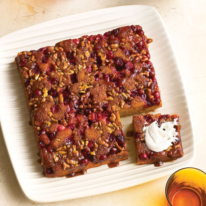 Cranberry Pumpkin Upside-down Cake Cranberry Pumpkin Upside-down Cake