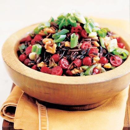 Wild Rice and Cranberry Salad