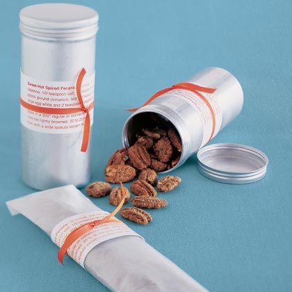 Sweet-Hot Spiced Pecans