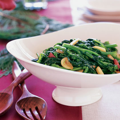Sautéed Broccoli Rabe with Garlic and Chiles (Rape Fritte)