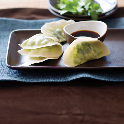Edamame Wontons