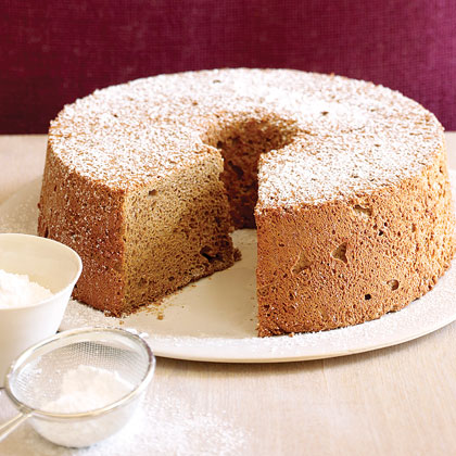 Espresso Angel Food Cake