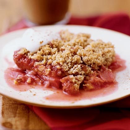 Rhubarb Crisp