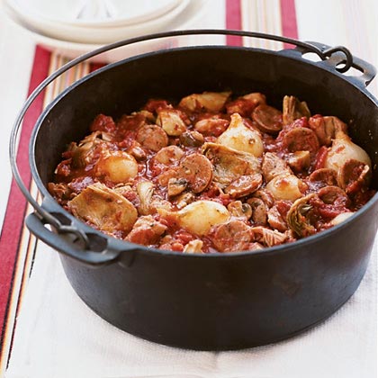 Italian Chicken and Artichokes