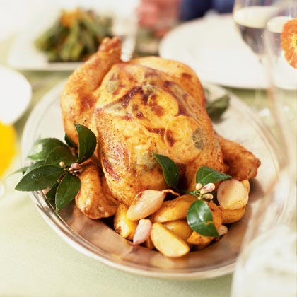 Roast Lemon Chicken with Shallots and Potatoes Roast Lemon Chicken with Shallots and Potatoes