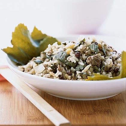 Dolmas Pilaf