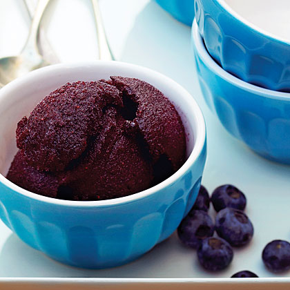 Blueberry Sorbet
