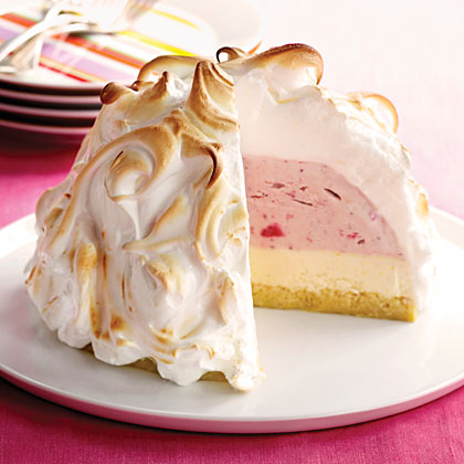 Strawberry-Lemon Baked Alaska