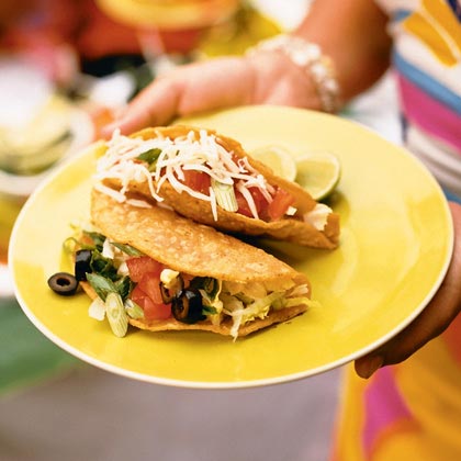 Crisp Chicken Tacos