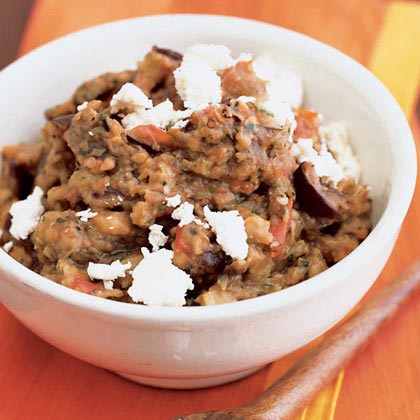 Pesto-Eggplant Dip