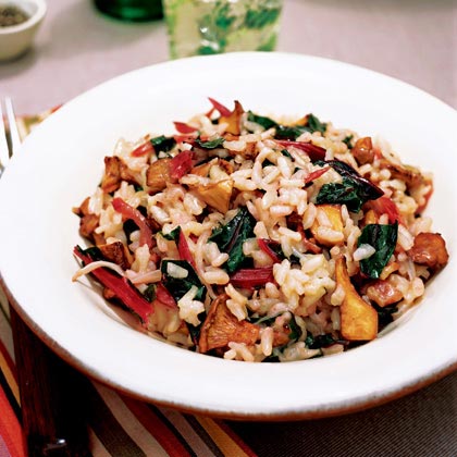 Chanterelle Mushroom Risotto