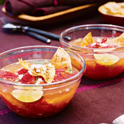 Chilled Tortilla Soup