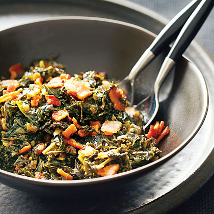 Bacon and Kale Adobo
