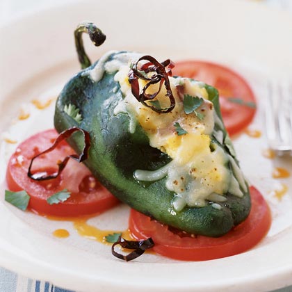 Scrambled-Egg Chiles Rellenos