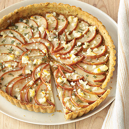 Savory Pear Tart
