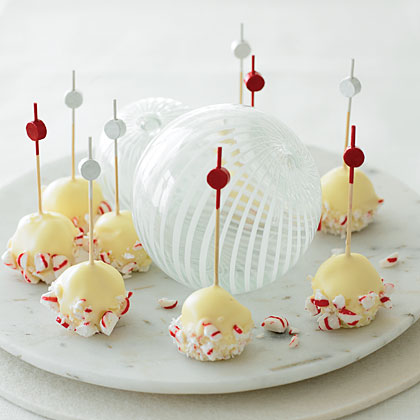 Peppermint Ice Cream Bonbons