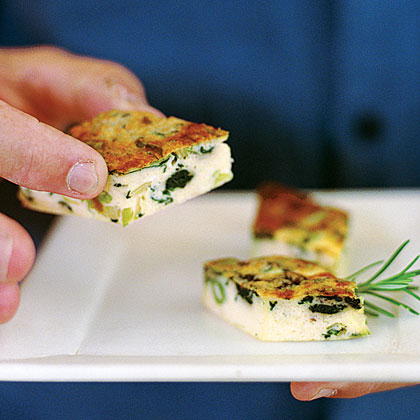 Spinach and Leek Frittata