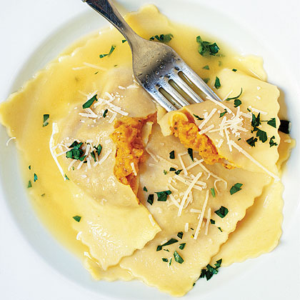 Giant Butternut Squash Ravioli