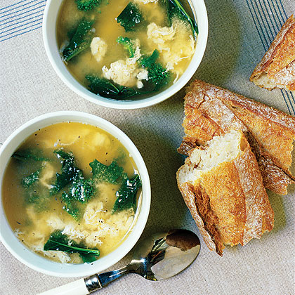 Stracciatella with Broccoli Rabe