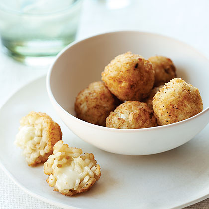 Green Onion and Fontina Arancini