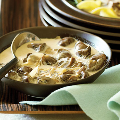 Coffee Mushroom Cream Sauce
