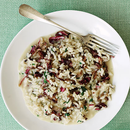 Gorgonzola and Radicchio Risotto