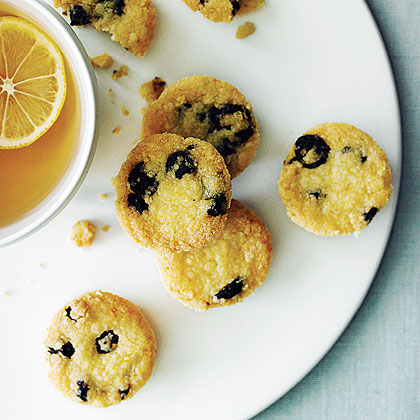 Blueberry Shortbread Bites