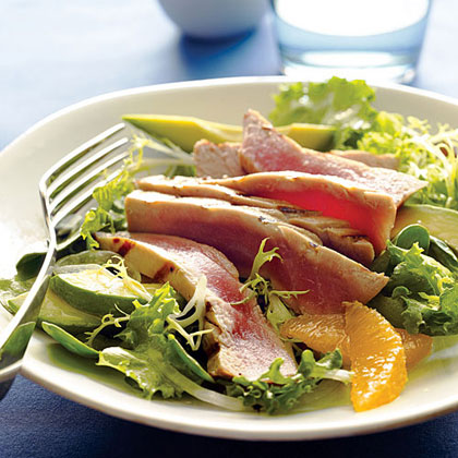 Grilled Tuna Citrus Salad