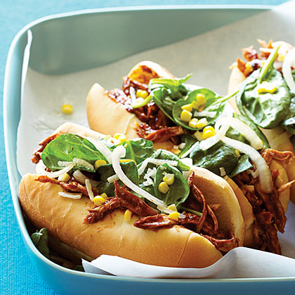 BBQ Chicken Salad Subs