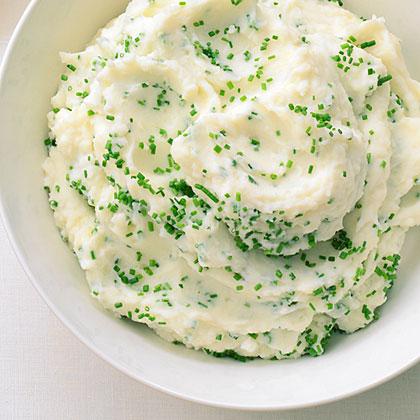 Mascarpone Chive Mashed Potatoes Mascarpone Chive Mashed Potatoes