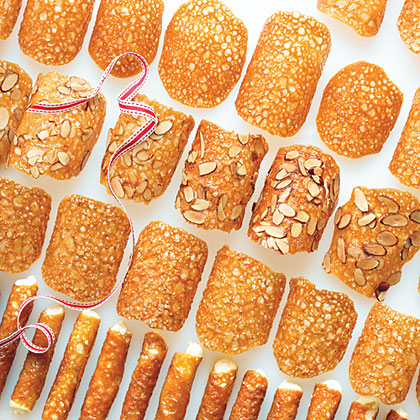 Salted Honey Lace Crisps