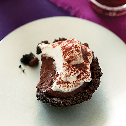Two-Bite Chocolate Cream Pies