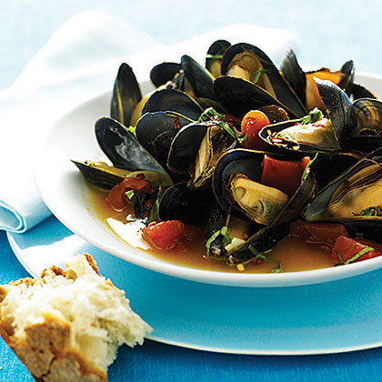 Orange and Basil Mussels Orange and Basil Mussels