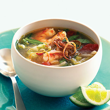 Sweet and Sour Shrimp Soup