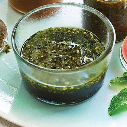 Pomegranate Molasses and Mint Marinade