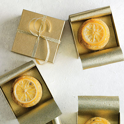 Limoncello Pine Nut Upside Down Cakes